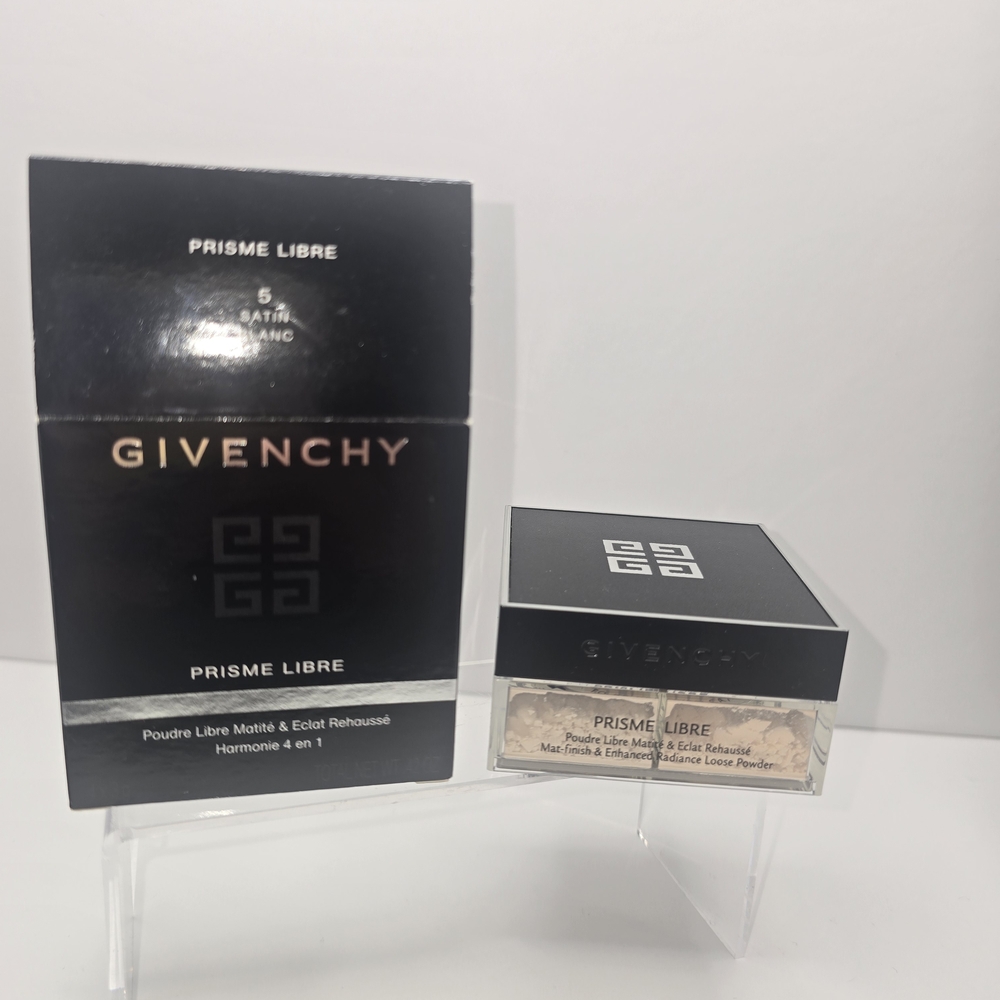 Givenchy Prisme Libre Powder *ORIGINAL PKG/TALC FORMULA* 5 Satin Blanc